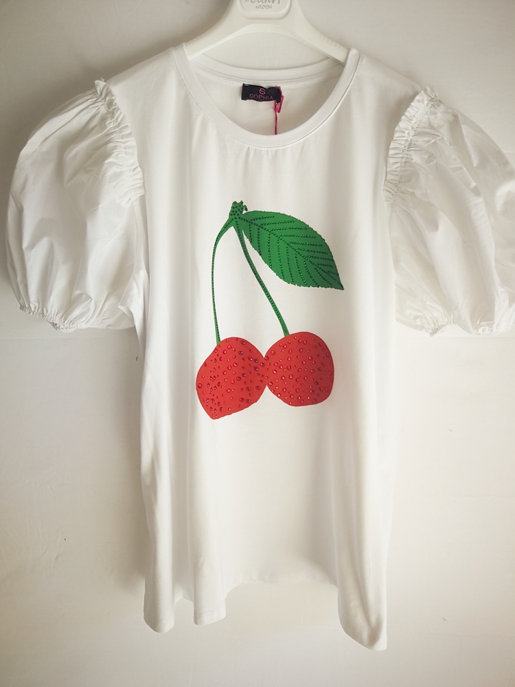 T-Shirt con ciliege 